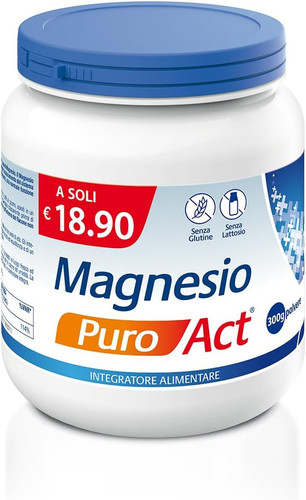 Magnesio puro act 300g - puro,