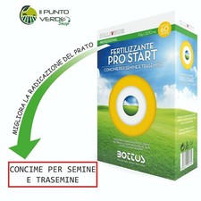 Bottos PRO START 13-24-10 da 4 KG Concime prato per NUOVE SEMINE e TRASEMINE