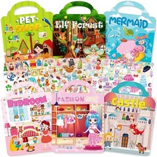 libro adesivi bambina