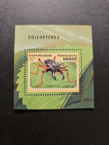 Timbro togo fauna insetti - timbro,