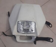 Faro Alogeno+cupolino Universale UFO Moto Enduro Colore Bianco