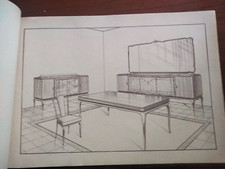 1950 ALBUM DI MOBILI CAMERE DA LETTO SALE DA PRANZO Editore Gorlich VINTAGE