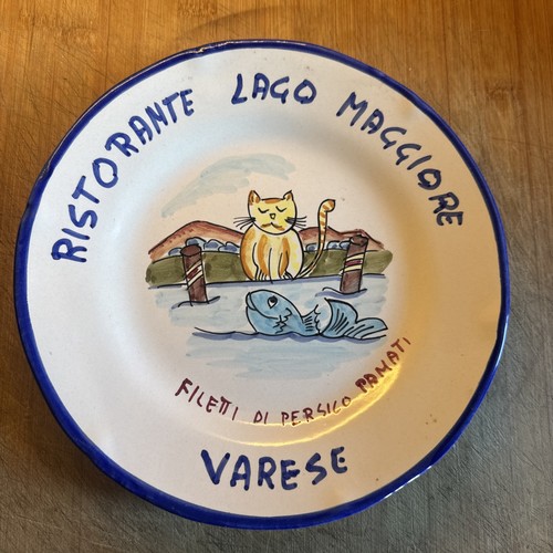 Piatto buon ricordo lago - buon,