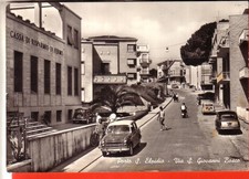 CARTOLINA PORTO S. ELPIDIO  B/N  VIAGGIATA 1964 VIA S. GIOVANNI BOSCO AUTO ANIMA