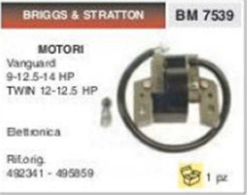 Bobina motocoltivatore briggs - motocoltivatore,