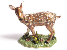 Baby deer trinket box - baby, by