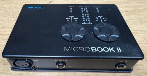 Motu microbook interfaccia - ii,