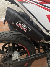 Terminale Scarico Giannelli Sonic Alluminio Nero BETA RR 50 MOTARD TRA 2021 2022