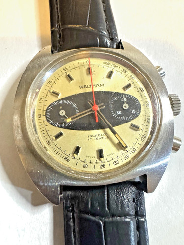 Cronografo waltham vintage - waltham,