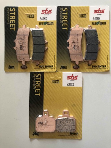 Pastiglie freno sbs - 3x, v+h