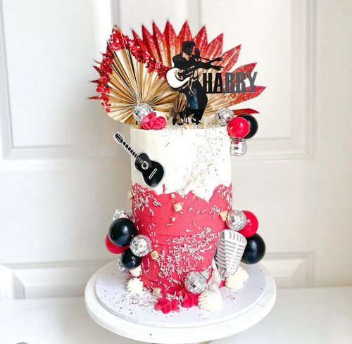 Cake topper elvis - cake,