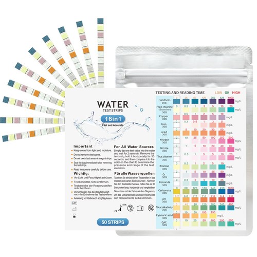Kit analisi acqua potabile - acqua,