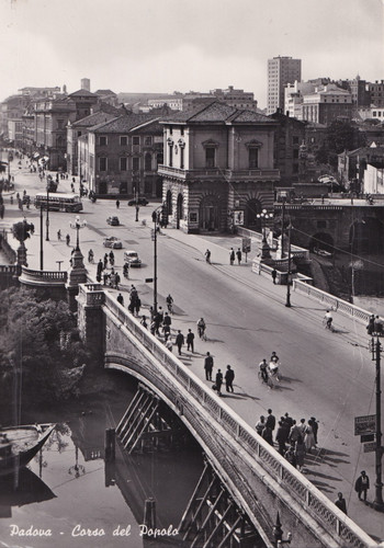 Cartolina padova corso del - cartolina,