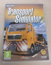 TRANSPORT SIMULATOR PC DVD-ROM- VERSIONE  ITALIANA  - OTTIME CONDIZIONI
