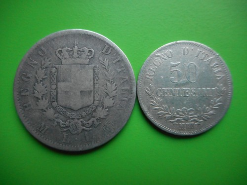 Italia centesimi 1 lira - 50,