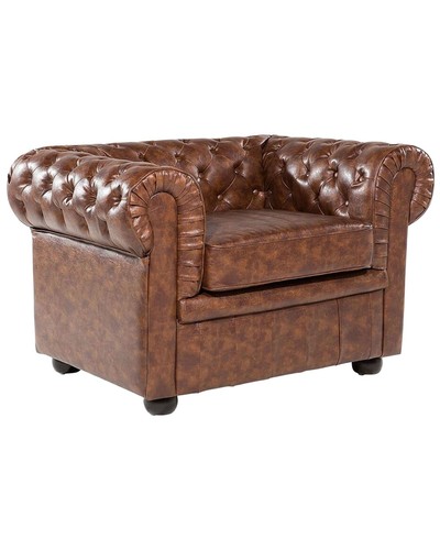 Poltrona vintage pelle - vintage,