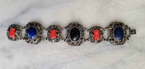Antico bracciale argento - in,