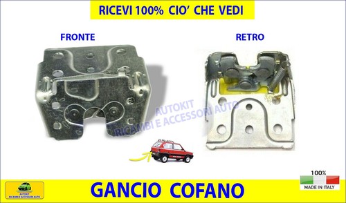 Gancio chiusura cofano - chiusura,