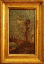 View, Navy with Characters -