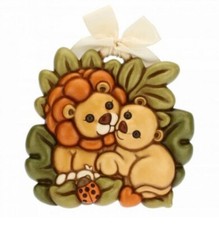 THUN BELLISSIMA FORMELLA GRANDE LEONI ?? NUOVA CON CONFEZIONE ORIGINALE !!