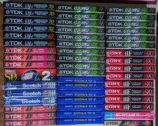 audiocassette SONY CDit II TDK