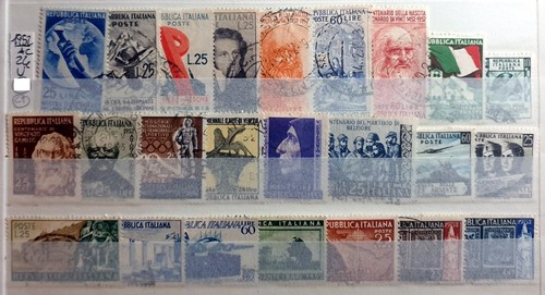 Italy repubblica 1952 posta - italy,