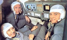 The crew of the Soyuz 11