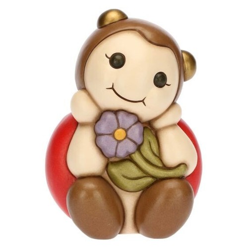 Thun coccinella con fiore - thun,