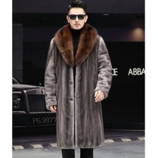 Cappotto visone uomo invernale