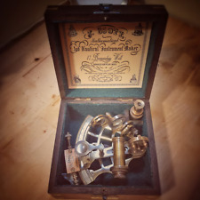 Ottone Sestante W Scatola di