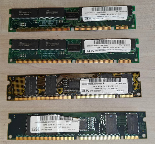 64mb edo ram 16mb 60ns - 64mb,