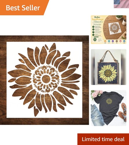 Boho stencil girasole per - boho,