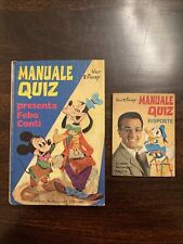Manuale quiz (Walt Disney) 1973. Con Libretto Soluzioni