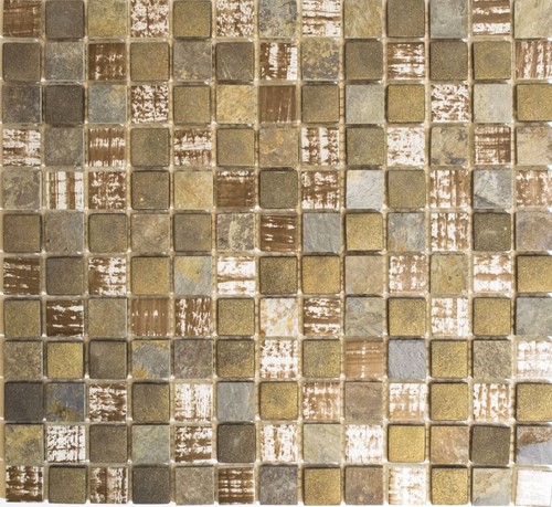 Mosaico naturale vetro - mosaico,