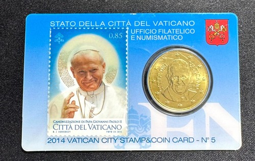Coin card vaticano - coin, 50