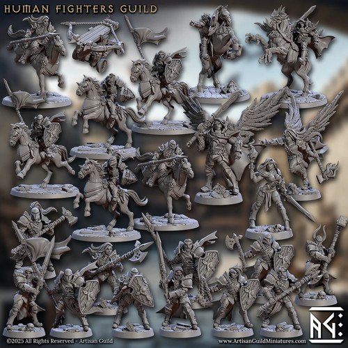 Artisan guild human fighters - guild,