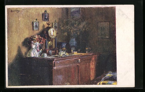 Cartolina artistica fratelli - cartolina,