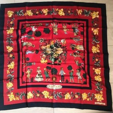 Sciarpa seta HERMES Carre 90