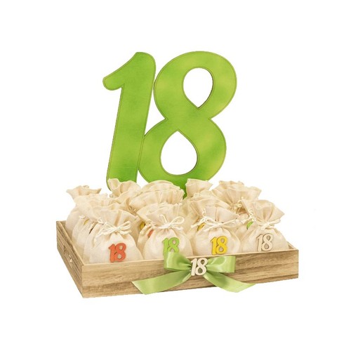 Bomboniera anni compleanno - 18,