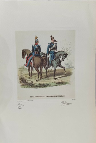 Stampa incisione cavalleria - stampa/incisione, "cavalleria