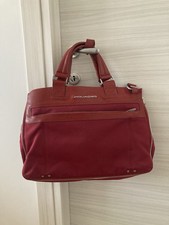 Borsa cartella Piquadro rosso