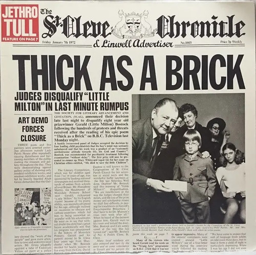 Jethro tull thick brick - tull,