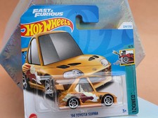 Diecast metal 224/250 HOT WHEELS '94 TOYOTA SUPRA 4/5 TOONED.