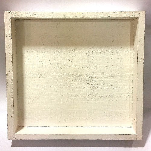 Portaoggetti legno bianco - in,