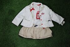 CHICCO ABITO VESTITO VESTITINO GIACCA JACKET BIMBA BAMBINA TAG SIZE 9 MESI 68 CM
