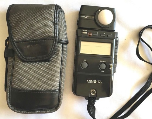 Minolta flashmeter con - flashmeter, 1v