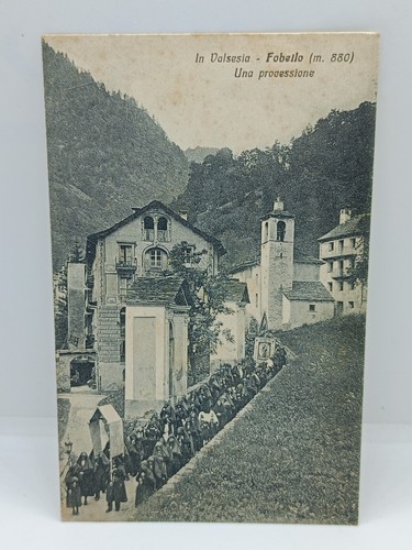 Cartolina fobello valsesia - cartolina,