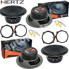 Kit 4 Casse Altoparlanti Hertz C165 Woofer Ant + Post per Alfa Romeo 159
