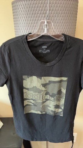 Shirt adidas nera mimetica - t-shirt,