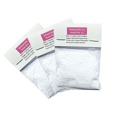 3 sacchetti di neve per palle